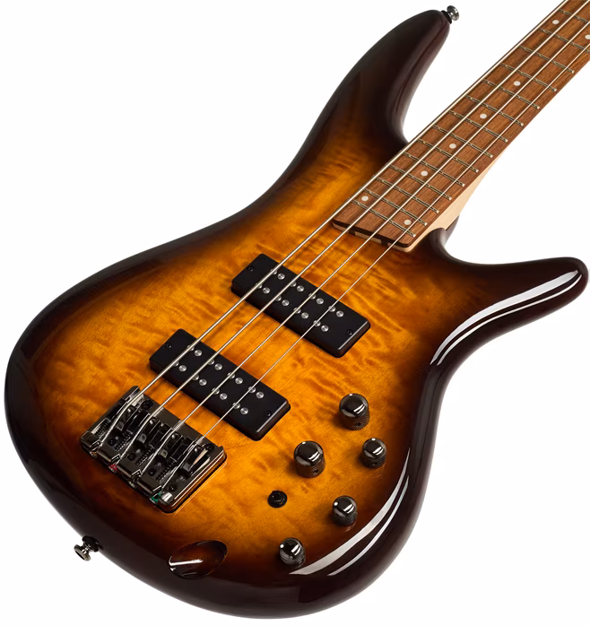Ibanez SR400EQM Dragon Eye Burst - Elektryczna gitara basowa