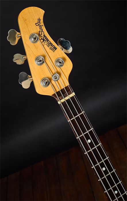 Music Man 2007 Stingray 4 Piezo Black - Elektryczna gitara basowa