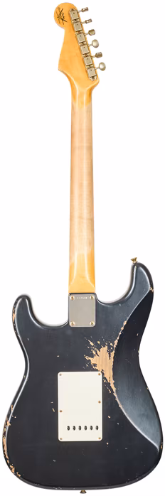 Fender Custom Shop L-Series 64 Stratocaster Black Pearl - Gitara elektryczna