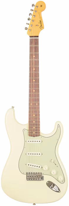 Fender Custom Shop Vintage Custom 59 Stratocaster TCP Faded Vintage White - Gitara elektryczna