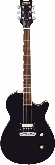 Gretsch Streamliner Jet 1 Pickup LRL Jet Black - Gitara elektryczna