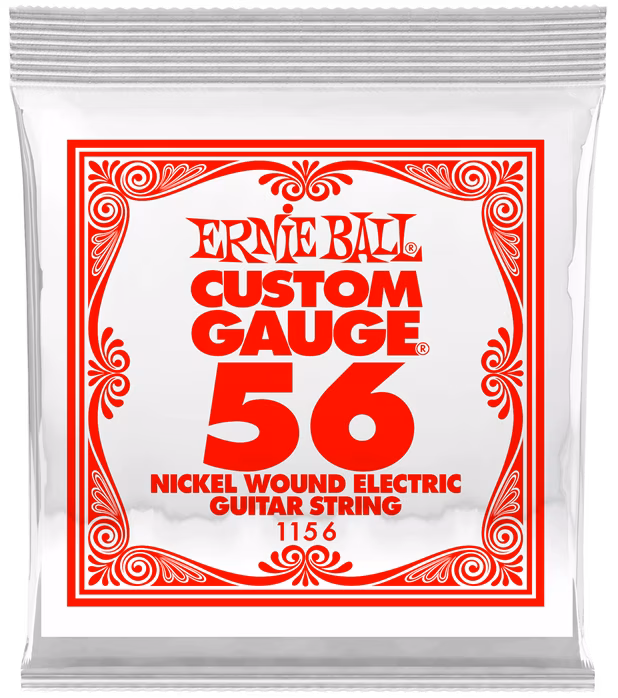 Ernie Ball 1156 Nickel-Wound Electric Guitar 0.056 - Struna do gitary elektrycznej