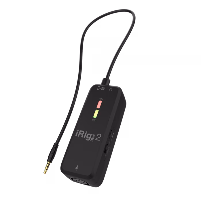 IK Multimedia iRig PRE 2 - Przedwzmacniacz mikrofonowy