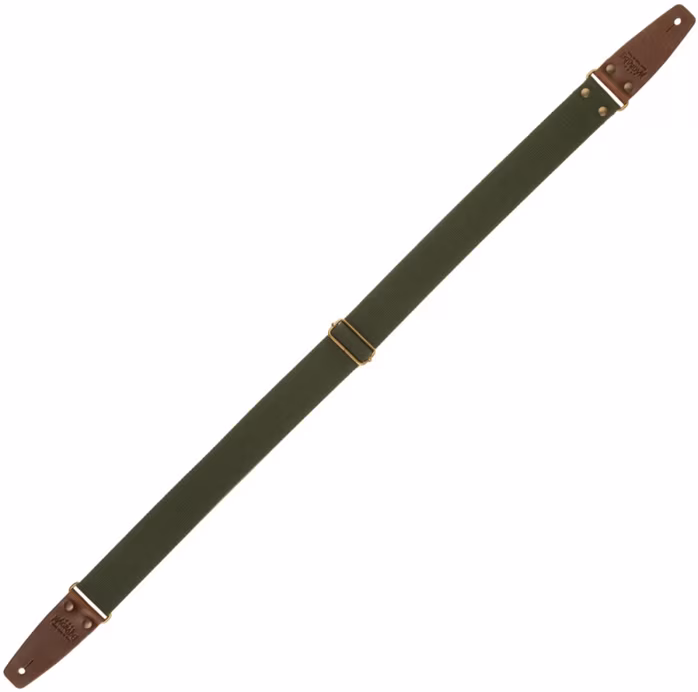 Magrabò Stripe SC Entry Dark Green / Brown 5 cm - Pas gitarowy