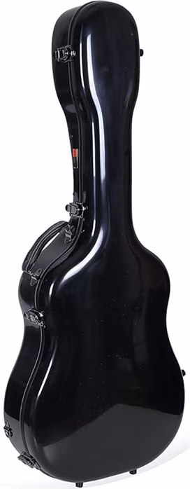 CrossRock CRF2021DBK Black - Futerał na gitarę akustyczną