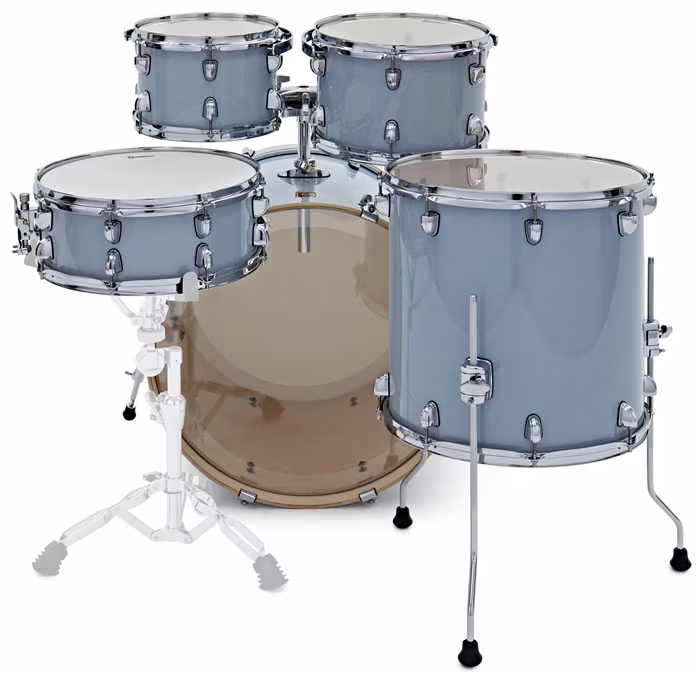 Premier Artist 22" 5pc Modern Rock Shell Pack  Steel Grey - Zestaw perkusyjny
