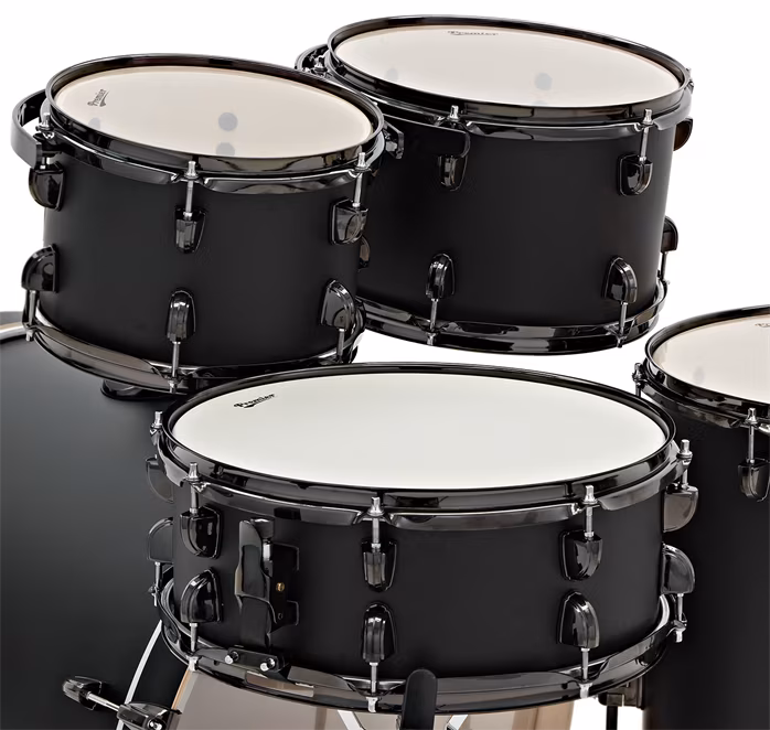 Premier Artist 22" 5pc Modern Rock Shell Pack  Matte Black - Zestaw perkusyjny