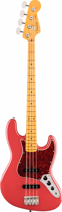 Fender American Professional Classic Jazz Bass MN Faded Dakota Red - Elektryczna gitara basowa