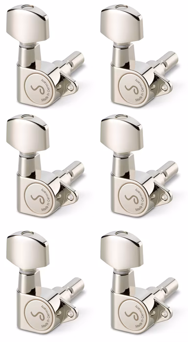 Schaller M6 135 6 left Nickel - Klucze do gitary