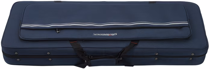 CrossRock CRP300EBL Blue - Futerał na gitarę elektryczną