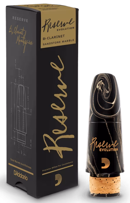 D'Addario Reserve Evolution Marble Bb Clarinet EV10E - Ustnik do klarnetu