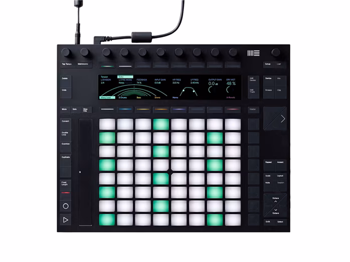 Ableton Push 2 + Live Standard - Kontroler MIDI, oprogramowanie groove