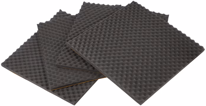 Pyramid 4 pack Waves 25mm STA - Gąbka akustyczna