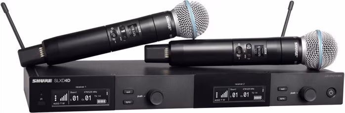 Shure SLXD24DE/B58-G59 - Podwójny zestaw bezprzewodowy