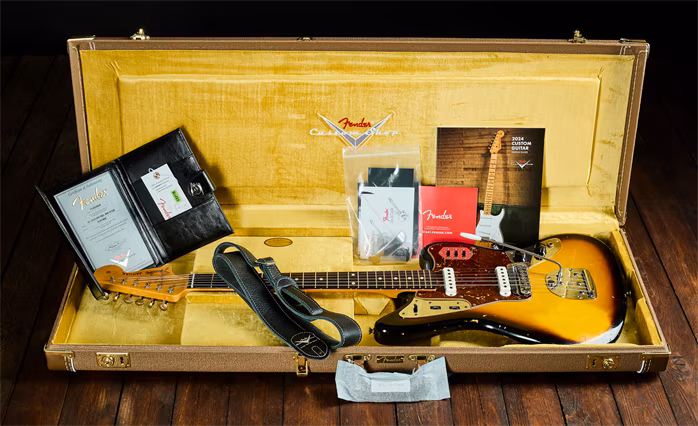 Fender Custom Shop 2024 Jaguar 62 Relic 2TSB - Gitara elektryczna