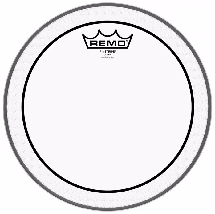 Remo 10" PinStripe Clear - Naciąg do tomów
