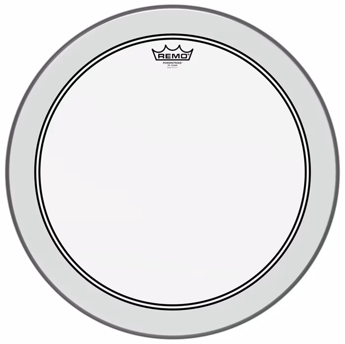 Remo 18" PowerStroke 3 Clear - Naciąg do bębna basowego