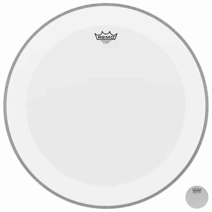 Remo 22" PowerStroke 4 Coated + Falam Slam - Naciąg do bębna basowego