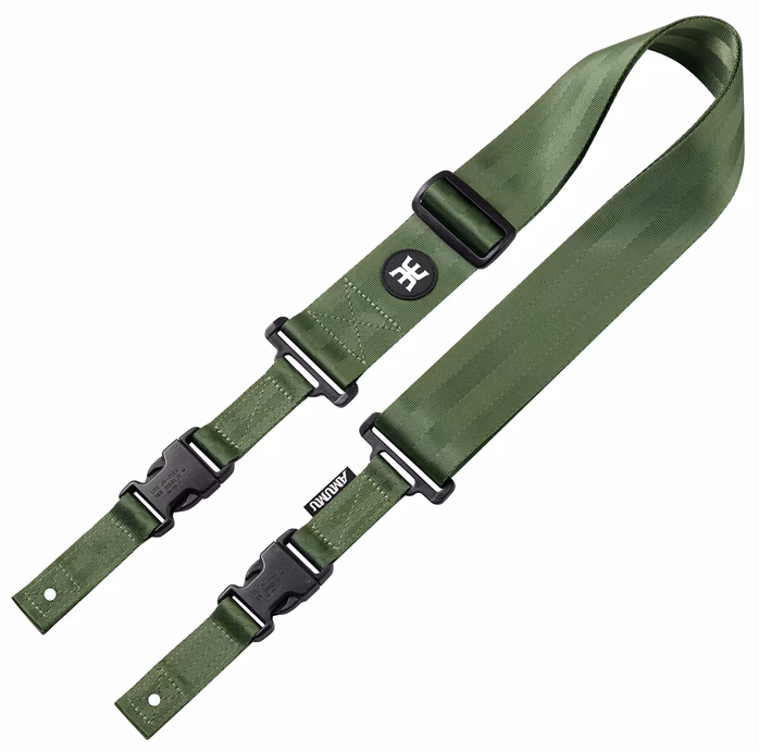 Amumu SNAPLOCK PRO Army Green - Pas gitarowy
