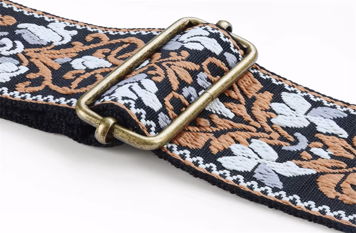 Amumu Hearts & Spades Brown Black - Pas gitarowy