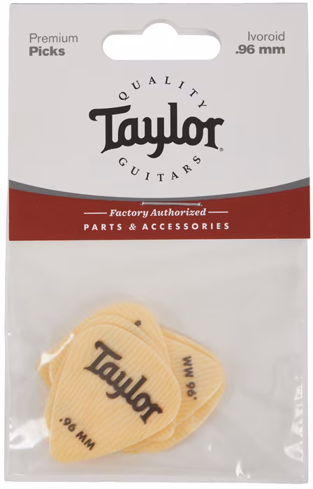 Taylor Premium Ivoroid 351 Picks 0.96mm - Kostki