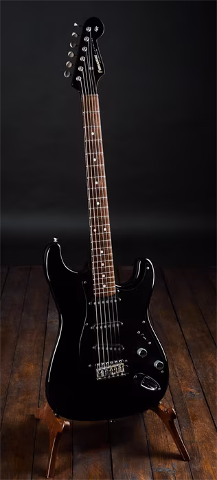 Fernandes 1983 Function Strat Black - Gitara elektryczna