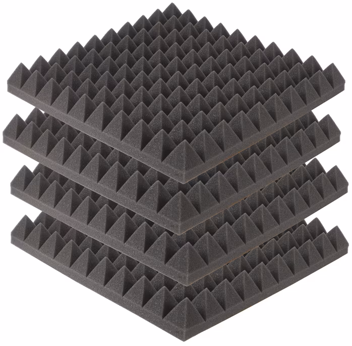 Pyramid 4 pack Pyramid (M) STA - Gąbka akustyczna