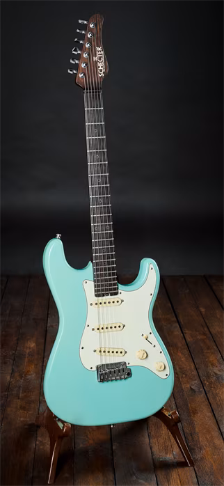 Schecter 2019 Nick Johnston Atomic Green - Gitara elektryczna