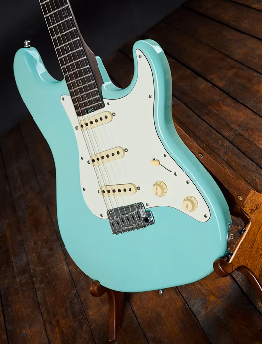 Schecter 2019 Nick Johnston Atomic Green - Gitara elektryczna