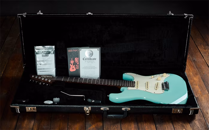 Schecter 2019 Nick Johnston Atomic Green - Gitara elektryczna
