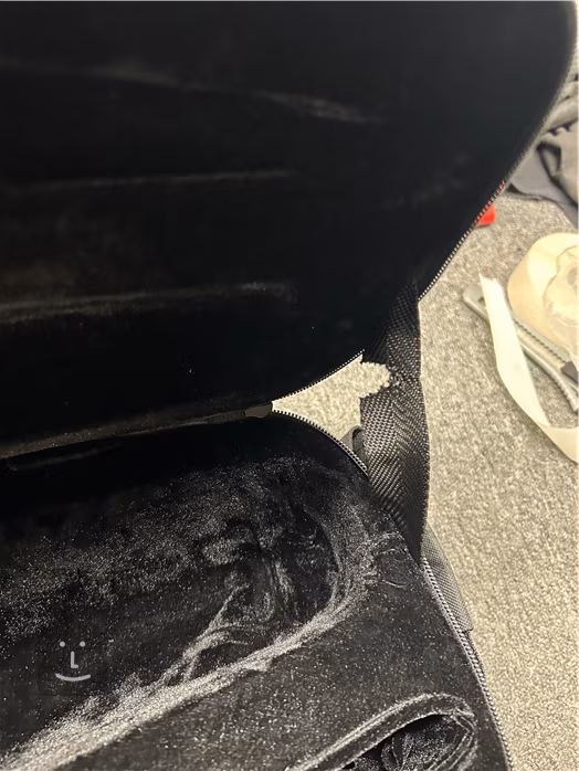 Ortolá 123 Styrofoam Case (uszkodzone) - Pokrowiec do saksofonu tenorowego