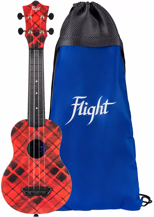 Flight UTS-40 Plaid - Ukulele akustyczne