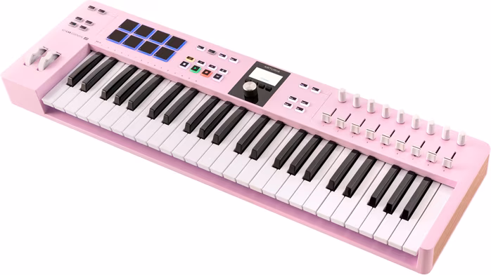 Arturia KeyLab Essential 49 mk3 Rose Quartz - Keyboard USB/MIDI