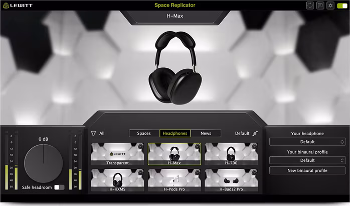 Lewitt Space Replicator Essential - Oprogramowanie