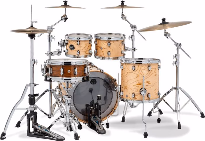 Mapex Saturn Natural Maple burl Rock Set SR504XZXN - Zestaw perkusyjny