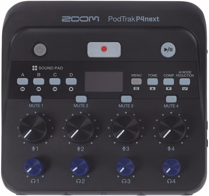 Zoom PodTrak P4next - Rekorder kieszonkowy