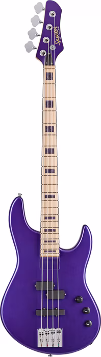 Spector Icon NC-4 Frank Bello Signature Metallic Purple - Elektryczna gitara basowa
