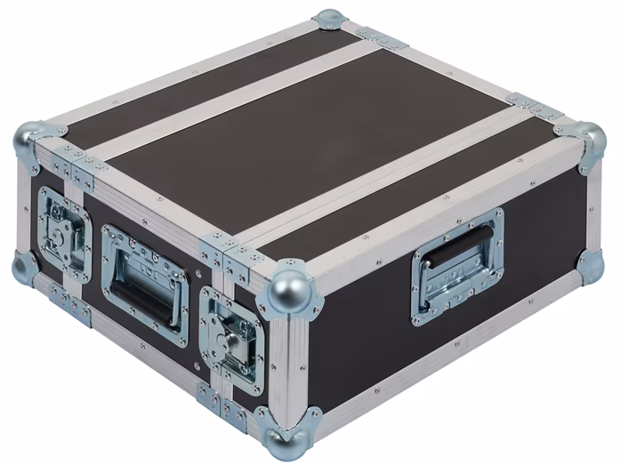 Razzor Cases 4U rack 300 with storage compartments in the lids - Rack case