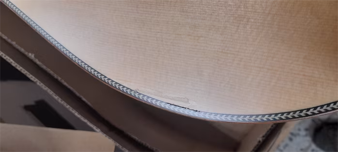 Dowina Danubius ME-D-S (uszkodzone) - Gitara akustyczna