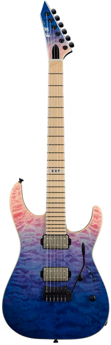 ESP E-II M-II HST QM Indigo Purple Fade - Gitara elektryczna