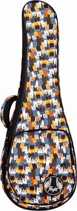 Flight FUB-S-CATS - Pokrowiec na ukulele sopranowe