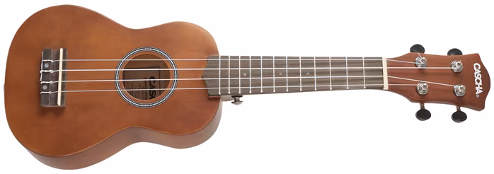 Cascha HH 3956 Soprano Ukulele Bundle Brown - Zestaw ukulele