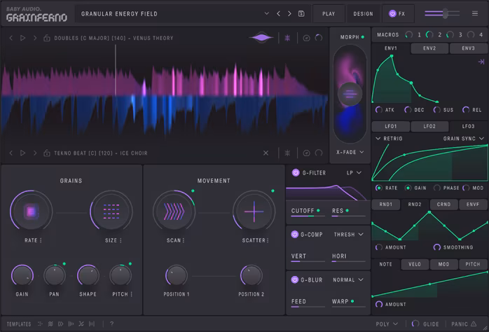 Baby Audio Grainferno - Oprogramowanie