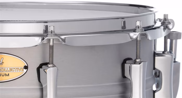 Pearl PSC1370A Primal Snare Collective 13”x7” - Brushed Aluminum - Werbel