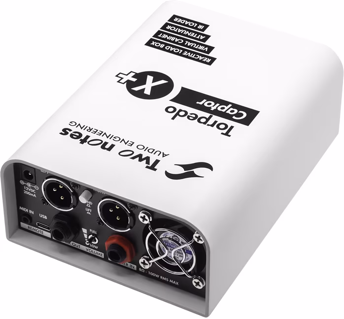 Two Notes Captor X + 8 - Reaktywny ogranicznik mocy