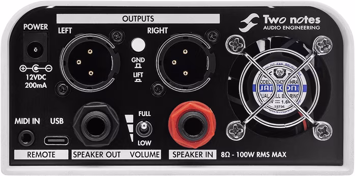 Two Notes Captor X + 8 - Reaktywny ogranicznik mocy