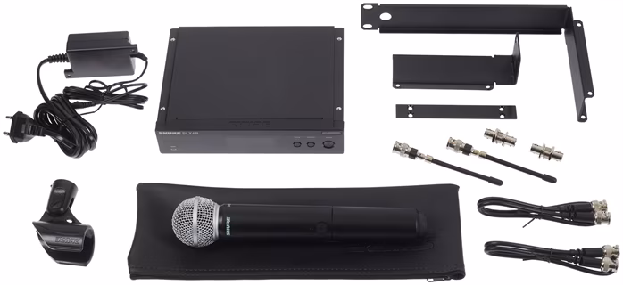 Shure BLX24RE/SM58 M17 - Wokalny zestaw bezprzewodowy