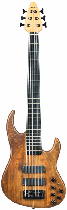 Grebeň 6 Walnut Top - Elektryczna gitara basowa