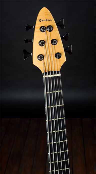 Grebeň 6 Walnut Top - Elektryczna gitara basowa