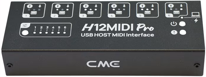 CME H12MIDI Pro - Kontroler MIDI, oprogramowanie groove
